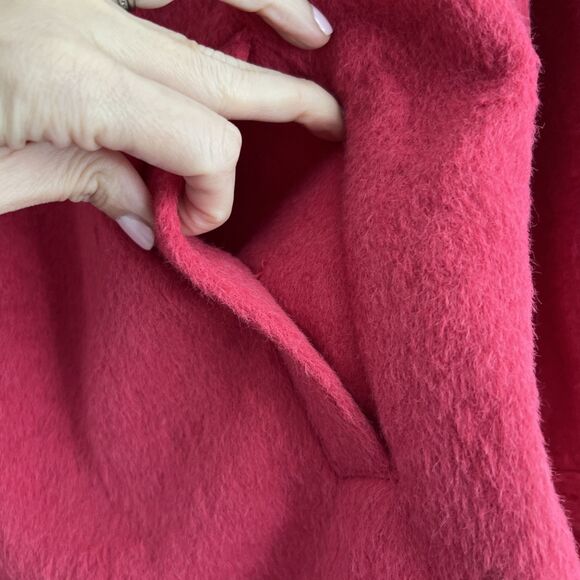 Joie Pink Flannel Gold Button Down Shacket Jacket Size medium - Picture 5 of 8